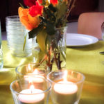 Feine Kleidung, feine Tafel: das Candle-Light-Dinner zum Ausklang des Wintertertials