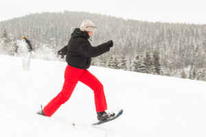 Schneeschuhwandern mit der 9b am Feldberg